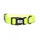 Long Paws - Urban Trek Collar - Neon Yellow 4 (flash).webp