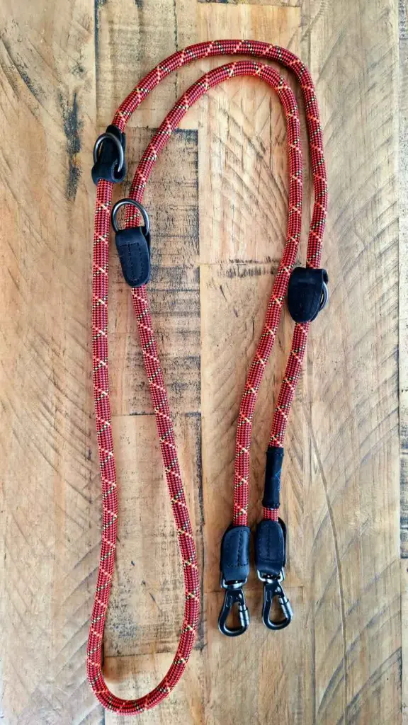 Long Paws-Rope Training Leash - Orange -071.webp