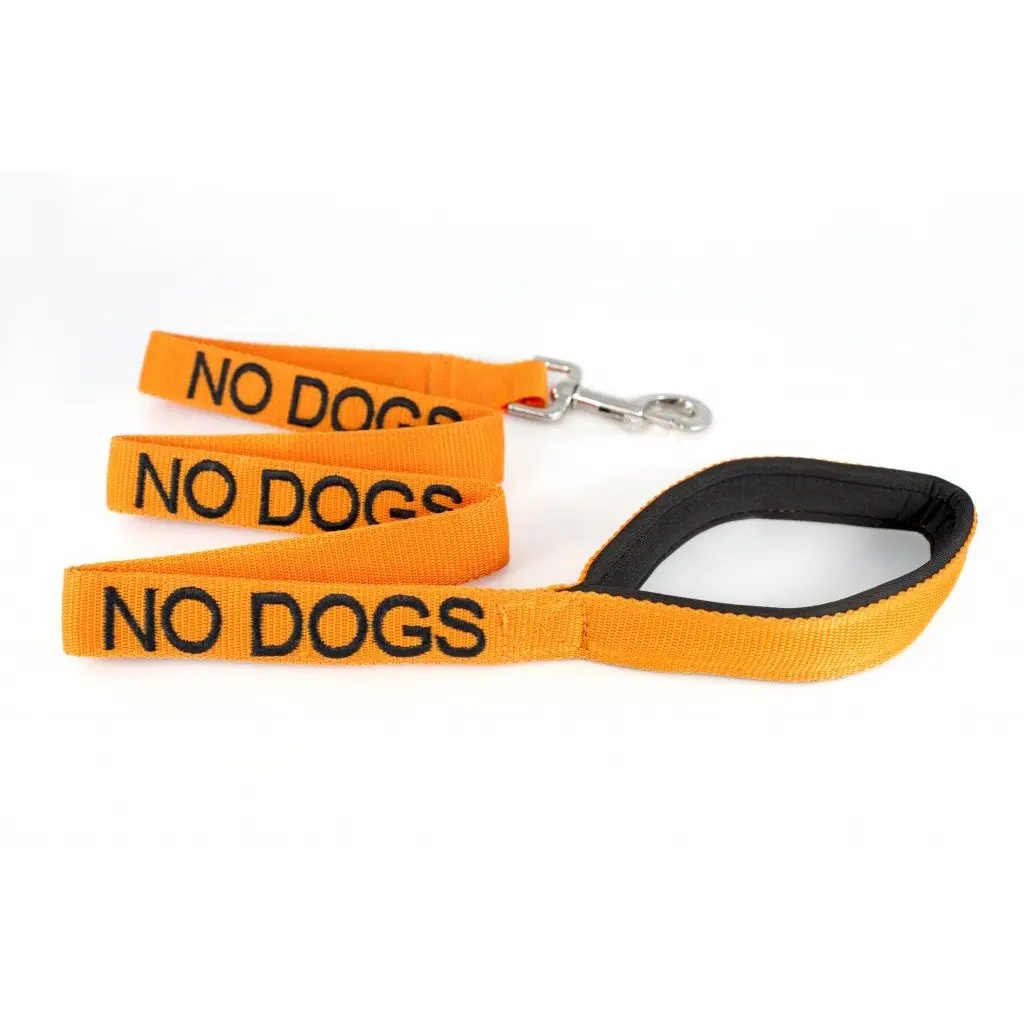 "No Dogs" - Dog Lead