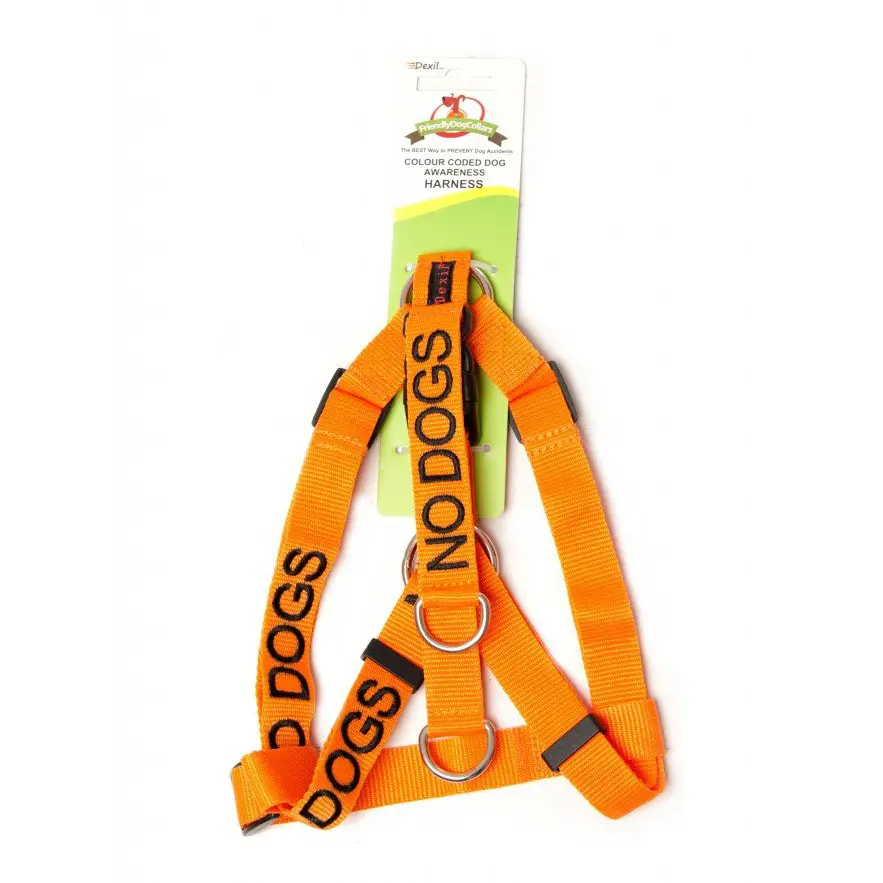 "No Dogs" -  Dog Strap Harness